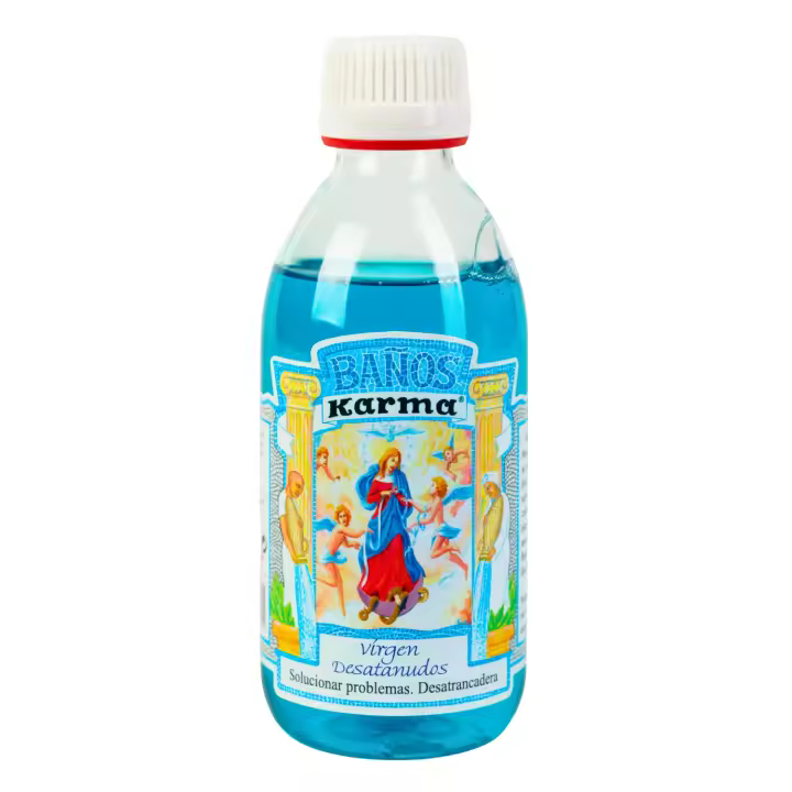BAÑO DE LA VIRGEN DESATANUDOS: SOLUCIONAR PROBLEMAS Y DESATRANCADERA (3 USOS, 250ML). - 1