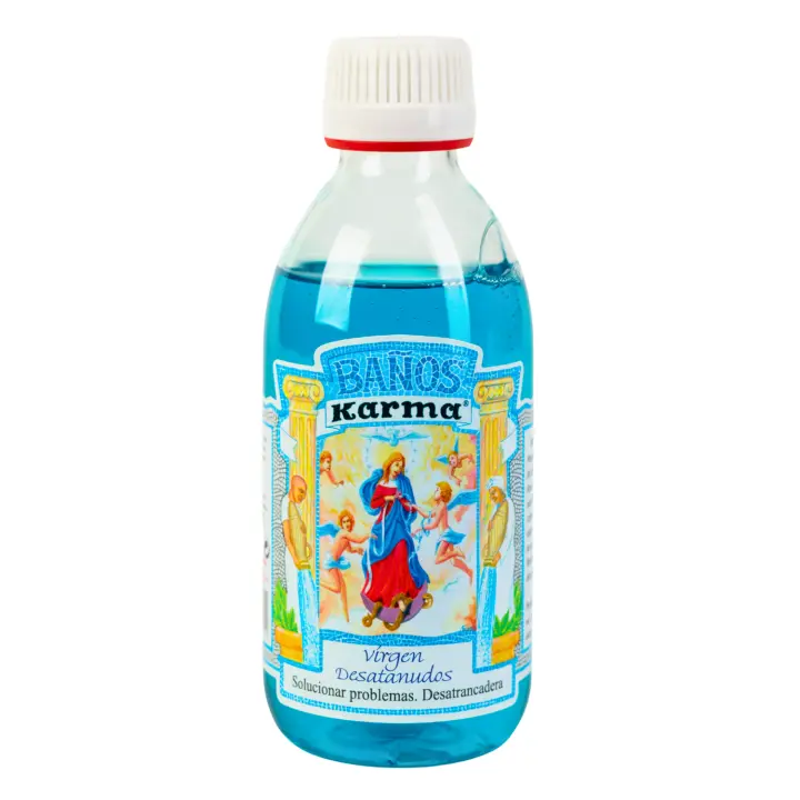 BAÑO DE LA VIRGEN DESATANUDOS: SOLUCIONAR PROBLEMAS Y DESATRANCADERA (3 USOS, 250ML). - 1
