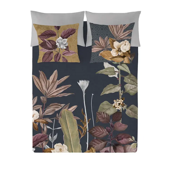 FUNDA NORDICA 100% ALGODÓN AZALEA DARK ICEHOME - 1