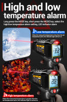ANENG TH202 Termómetro Inalámbrico De Láser IR Medidor De Temperatura Y Humedad Con Pantalla LCD Retroiluminada Para Industria - details 7