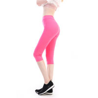 Pantalones De Yoga Para Mujer Cintura Alta Prueba De Agachamiento Tallas Ajustadas Fitness Gimnasio Leggings Capri Deporte - details 12