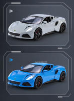 Coche De Juguete Lotus Emira a Escala 1/24 En Aleación De Zinc Con Sonido Y Luz Modelo Deportivo Para Coleccionistas Boys - details 2