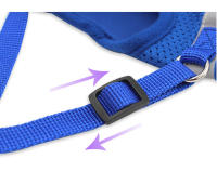 Juego De Arnes De Malla Para Perros Pequeños Y Gatos Accesorios De Entrenamiento Transpirables Para Bulldog Pug Cachorro Correa Respirable De Vínculo - details 13