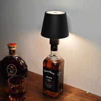 Lámpara LED Recargable Impermeable Con Interruptor Táctil Para Botella Luz Nocturna Creativa Para Bar Y Café Ajustable Para Atmosfera Retro - details 2