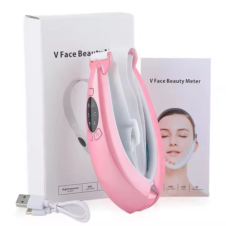 V-Face Medidor de Belleza Shatizando Masajeador Levantamiento Reducir Doble Chin Adelgazamiento - 1