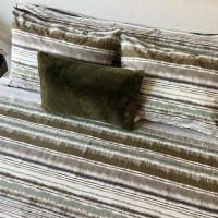 Juego de Sábanas Algodón 3 o 4 Piezas Rayas Verdes de Alta Calidad – Perfecto para Dormir con Estilo – Alo Home - details 1