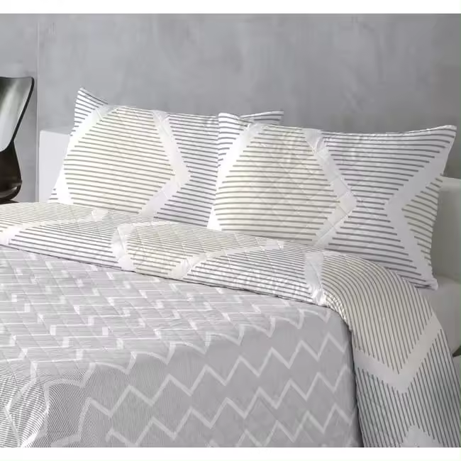Colcha Bouti Reversible  mod. AZURA  DN COLOR DORADO - 1
