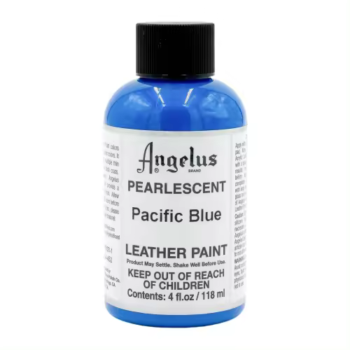 Angelus PINTURA CUERO Y POLIPIEL ANGELUS PEARLESCENT PACIFIC BLUE 118 ML - 1