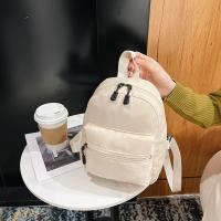 Mochila Preppy Mini De Nylon Para Niñas Y Mujeres Bolso De Viaje Pequeño a Prueba De Agua Casual Solida Rucksack Con Cierre De Cremallera Y Hebilla - details 10