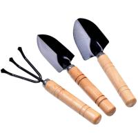 Juego De 3 Herramientas De Jardinería Premium Para Cultivar Verduras Flores Y Suculentas En Macetas Incluye Shovel Rake Y Spade - details 6