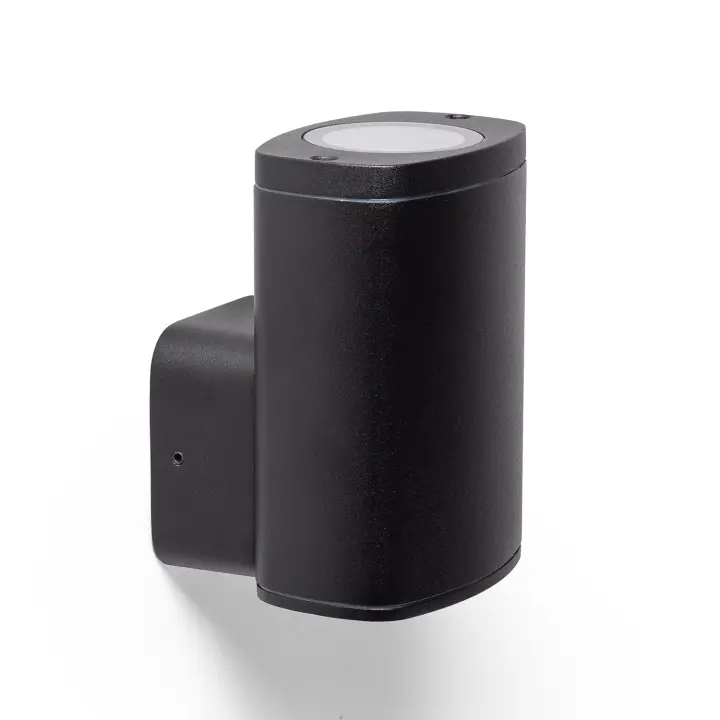 Ledkia Aplique de Pared Exterior Welldy Negro - 1