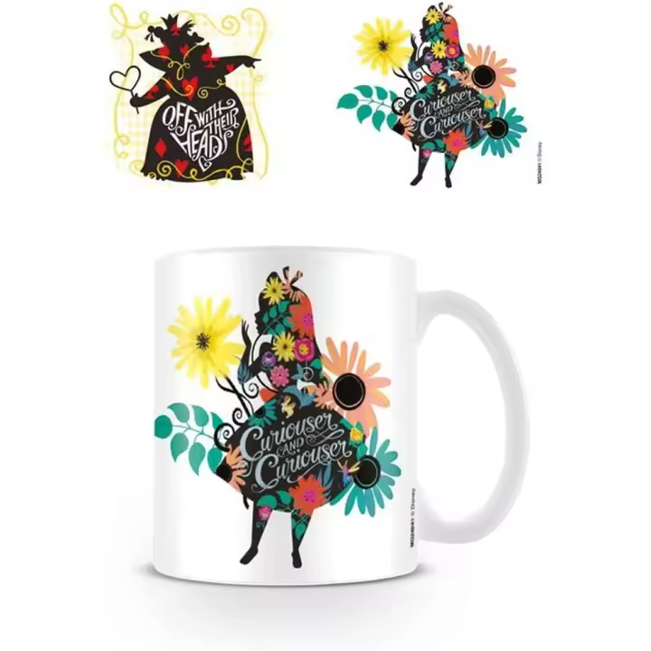 Pyramid International Disney - Alicia en el País de las Maravillas - Taza 315ml - Cerámica de Alta Calidad - 1