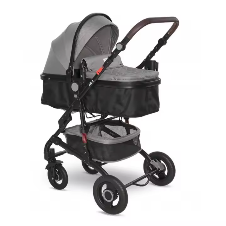 LORELLI Carrito de bebé dúo convertible ALBA PREMIUM de Lorelli - 1