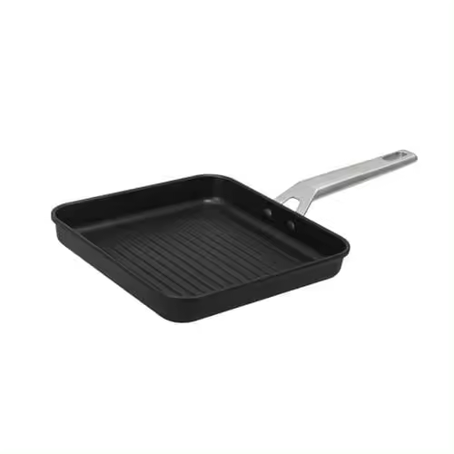 Grill rayado VALIRA aire inducción 23x23 cm de aluminio - 1