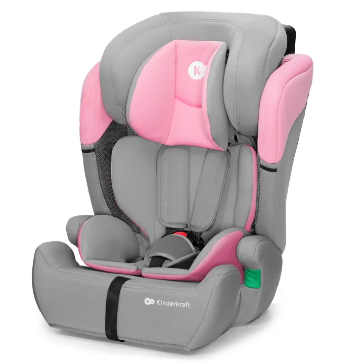 Kinderkraft COMFORT UP I-SIZE 76-150 cm, Silla de coche bebé, Silla coche para niños, Sillade, Cinturón, regula en 11 niveles, Grupo 1/2/3, 15 meses - 12 años, 9-36 kg - 1