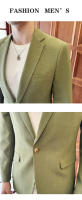 Chaleco De Negocios Para Hombre En Color Sólido Ajustado Moda 2024 Chaqueta Individual Elegante Ropa Masculina De Otoño Invierno - details 15