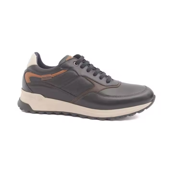 Sneakers hombre BAERCHI 13069 CASUAL SPORT NAPA NEGRO 30890 23I - 1