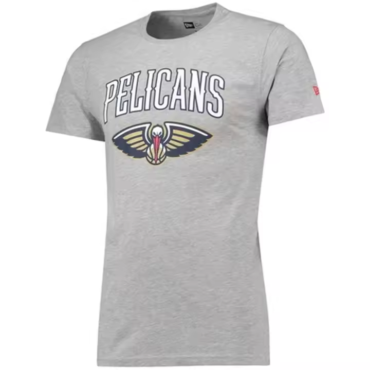 Camiseta de Manga Corta New Era  para hombre en color gris - 1