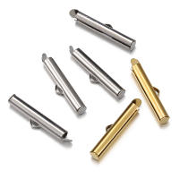 20pcs Tornillos De Acero Inoxidable Para Pulsera Y Collar De Cuentas Multifilamento Hecho En Zhejiang China Metal Clavija Final De Tubo Para DIY Joyería - details 10