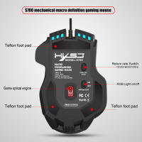 Ratón De Juego Con 10 Botones 12800 DPI USB Retroiluminado RGB Programable Para Laptop PC Y Desktop Accesorios De Computadora - details 4