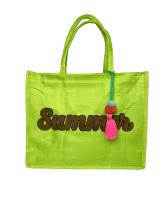 MEJORADA - Bolso de  Mujer Bordado 'SUMMER', con Borla - Playa para Diario - Color Vivo - 42cm*34*14cm - details 5