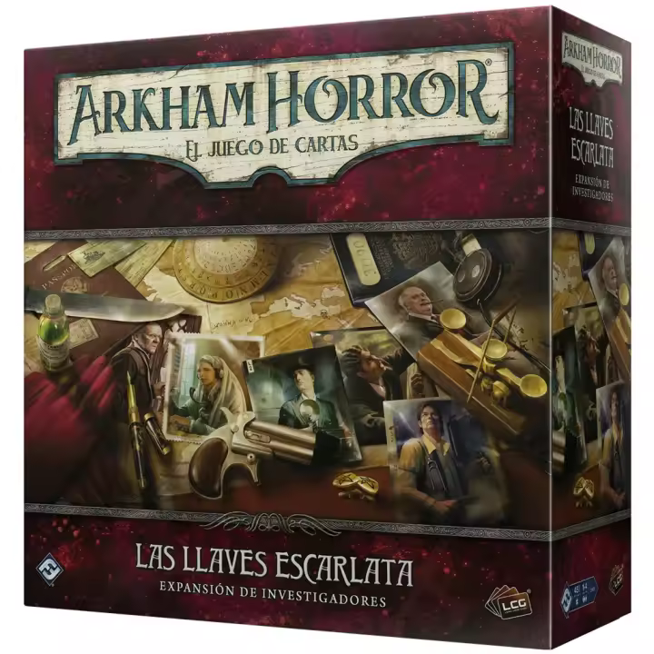 Arkham Horror LCG: Las Llaves Escarlata Expansión de Investigadores - 1