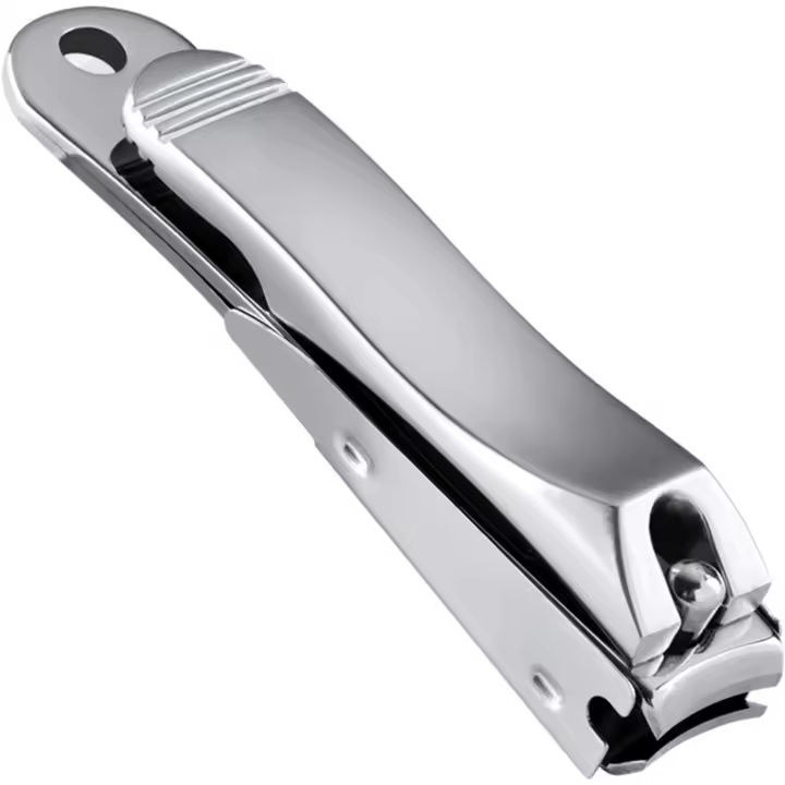 Cortaúñas, cortaúñas profesional de acero inoxidable para parejas para mujeres y hombres, herramienta de corte profesional para la preparación de la manicura. - 1