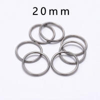 Anillos Abiertos De Acero Inoxidable 30-200Pcs 3-25mm Para Fabricación De Joyas DIY Conectores Y Accesorios De Encuentros - details 9