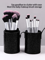 Caja De Almacenamiento Para Brochas De Maquillaje Grande Portátil Con Cubierta Antipolvo De Cinturón KOSSHOW Material No Tejido De Lona Tamaño 18x7x7cm - details 4