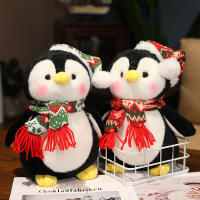 Peluche De Pingüino Navideño Kawaii De 25/35/45CM Juguete Suave En Forma De Almohada Animal Para Niños Regalo De Cumpleaños - details 6