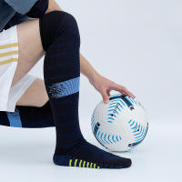 Calcetines De Fútbol Para Adultos Algodón Transpirable Altos Hasta La Rodilla Para Ciclismo Senderismo Y Entrenamiento Deportivo Unisex Talla 38-45 - details 1