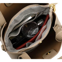 Bolso De Hombro Grande Retro Moda Textura Nueva Bolso De Mochila Portátil Para Mujer Estilo Fashion Sólido Con Bolsillo Para Teléfono - details 19