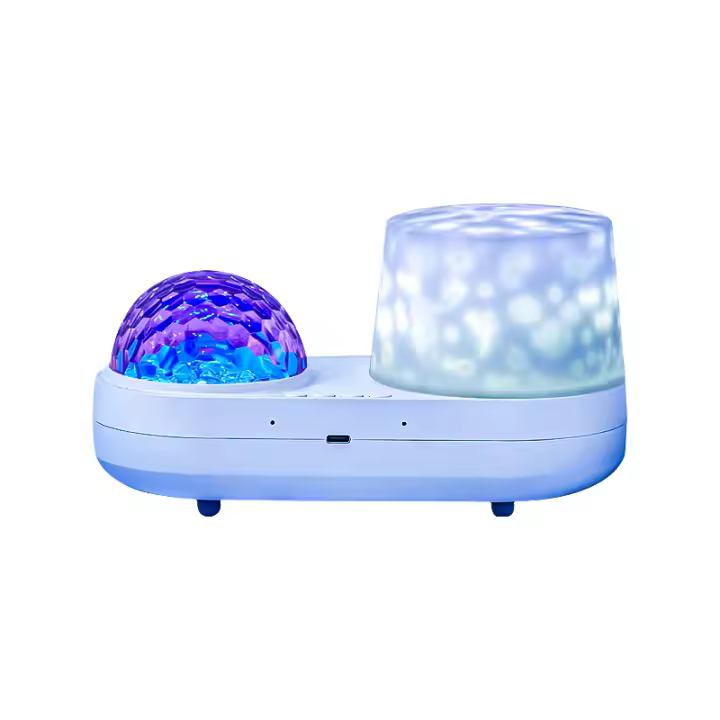 Proyector De Estrellas Del Oceano Y Galaxia Para Niños Luz Nocturna Pequeña Rotación 360 Grados Nebulosa Estrellada IWP - 1