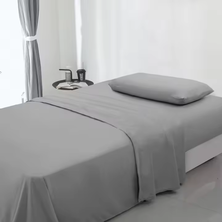 Juego de Sábanas Alta calidad - Sábana Bajera Ajustable hasta 25-30cm  para Cama 90/105/135/150- Funda Almohada de sobre 45x70cm -Sabana Encimera Suave y Transpirable - 1