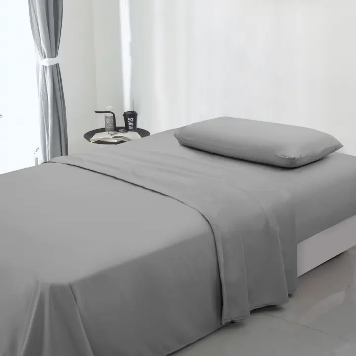 Juego de Sábanas Alta calidad - Sábana Bajera Ajustable hasta 25-30cm  para Cama 90/105/135/150- Funda Almohada de sobre 45x70cm -Sabana Encimera Suave y Transpirable - 1
