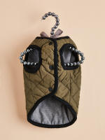 Chaqueta De Invierno Para Perro Acolchada Y Impermeable Con Cuello Alto Ropa De Invierno Para Perro Abrazadera De Nieve Traje Navideño Para Mascotas - details 14