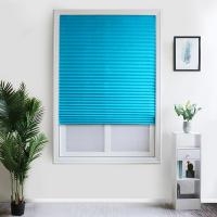 Cortinas De Blackout Mitad Con Plisadas Autoadhesivas Para Cocina Baño Balcón Ventanas De Coffee/Office Cortinas Romanas De Tela Para Ventanas De Skylight - details 8