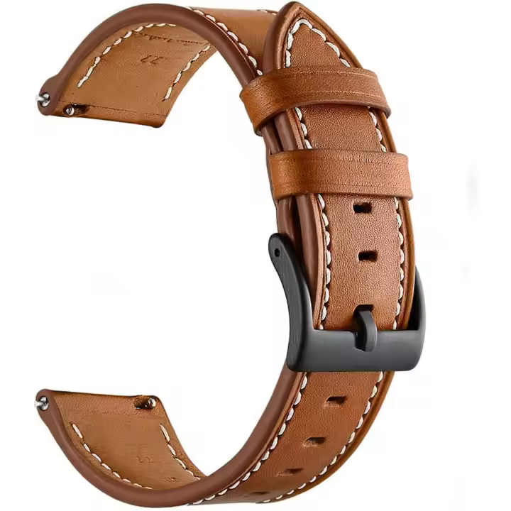 Correa Avekigalaxy Watch 4 de 40 mm y 44 mm, compatible con Galaxy Watch 4 Classic de 46 mm y 42 mm, correa de cuero de 20 mm para Samsung Galaxy Watch Active 2/Waite. - 1