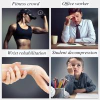 Entrenador De Músculos De Mano Y Muñeca Girobola Self-Starting De Ejercicio De Braza Y Muñeca Potenciador De Energía Para Gimnasio Doméstico - details 5