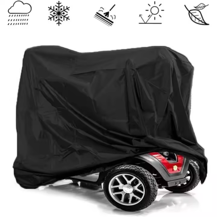Housse de Ccooter de Mobilité, Tissu Oxford 210D Housse Imperméable pour Scooter de Mobilité, Couverture de Scooter étanche Prot - 1