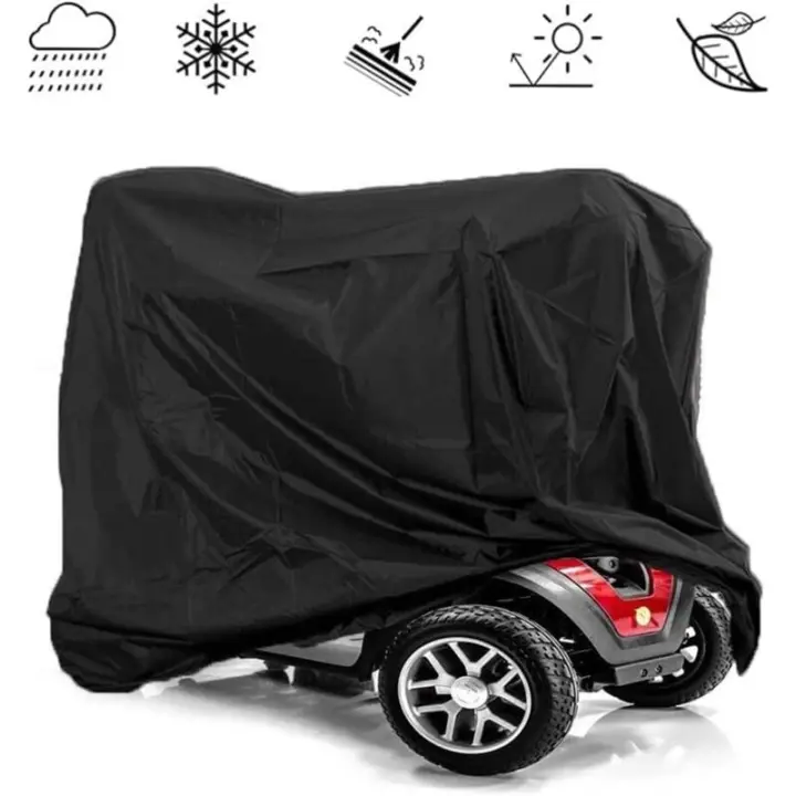 Housse de Ccooter de Mobilité, Tissu Oxford 210D Housse Imperméable pour Scooter de Mobilité, Couverture de Scooter étanche Prot - 1