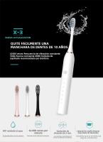 Cepillo De Dientes Eléctrico Sonic Para Adultos IPX7 Impermeable Cabeza De Cepillo DuPont Recargable Por USB Limpieza De Alta Frecuencia 6 Modos De Limpieza - details 0