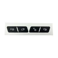 Cubierta De Botón De Bloqueo Y Desbloqueo De Puerta Para Coche Mercedes Benz Clase W204 2007-2014 W212 2010-2015 Material De Fibra De Carbono Accesorios Interiores - details 7