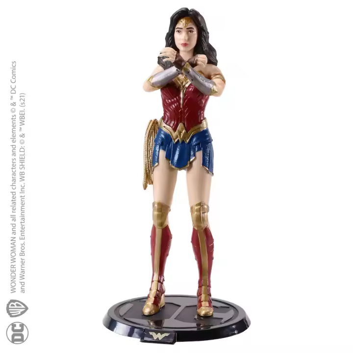 FIGURA THE NOBLE COLLECTION BENDYFIGS DC COMICS WONDER WOMAN WW 84 PELICULA - 1
