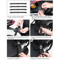 Bolsa Trasera De Motocicleta Expansible 12-18L Gran Capacidad Universal Para Viaje En Motocicleta Herramientas De Motocicleta - details 4