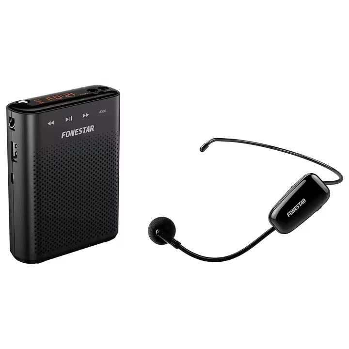 FONESTAR ALTA-VOZ-W30 Amplificador portátil para cintura con micrófono inalámbrico - 1