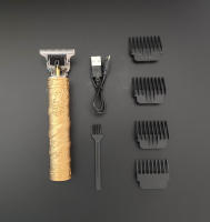 Nueva Afeitadora Eléctrica Profesional Impermeable Para Hombres Cuchilla Rotatoria De Acero Inoxidable T9 Con Carga Rápida 120 Minutos - details 24