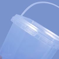 Cubeta De Plástico Transparente Con Tapa Jars Airtight PP Contenedor Líquido Para Almacenamiento De Alimentos BPA-Free 280ML/500ML/1L/2L - details 4