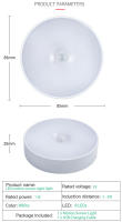 Lámpara LED Recargable Con Sensor De Movimiento Para Decoración De Habitaciones Y Pasillos Luz Nocturna Para Escaleras Y Armarios - details 9