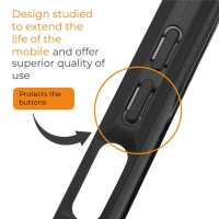Ociodual Funda Protectora Negra para Poco X4 GT, Carcasa de Proteccion Efecto fibra de carbono, Proteccion para la Camara Trasera, Flexible en Silicona Gel - details 6